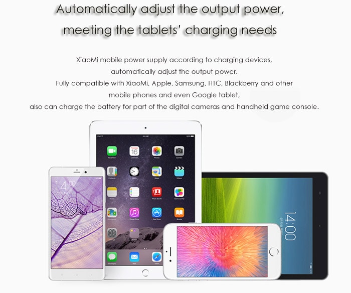 Original Xiaomi Pocket 10000mAh Mobile Power Bank High Capacity Portable Charger- Silver Original Xiaomi Pocket 10000mAh Mobile Power Bank High Capacity Portable Charger- Silver