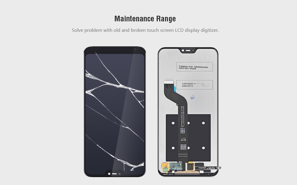 Original Xiaomi Redmi 6 Pro Touch Screen LCD- Black Original Xiaomi Redmi 6 Pro Touch Screen LCD- Black