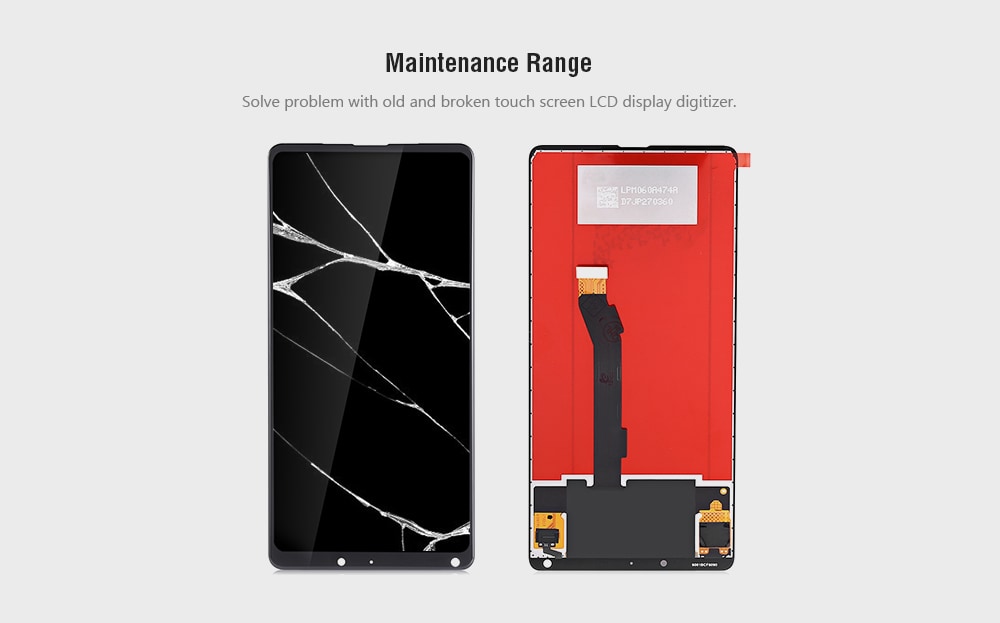 Original Xiaomi Mix 2S LCD Display Screen- Black Original Xiaomi Mix 2S LCD Display Screen- Black