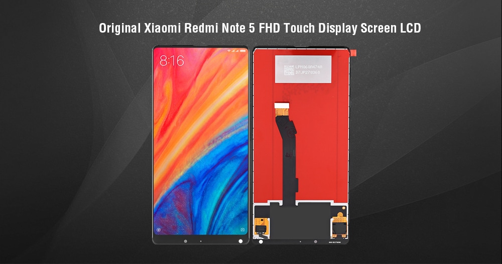 Original Xiaomi Redmi Note 5 FHD Touch Screen LCD- White Original Xiaomi Redmi Note 5 FHD Touch Screen LCD- White