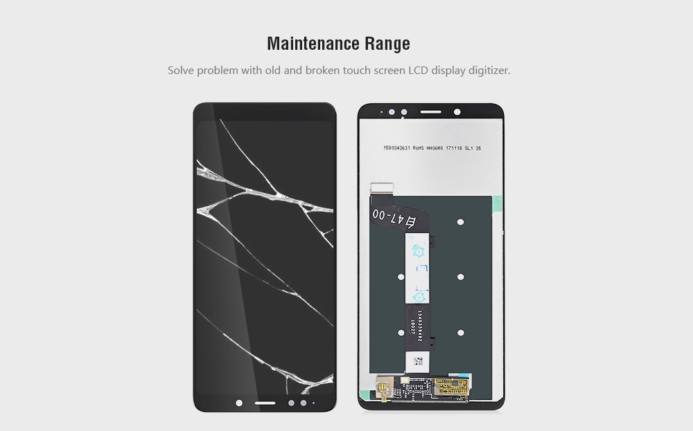 Original Xiaomi Redmi Note 5 FHD Touch Screen LCD- White Original Xiaomi Redmi Note 5 FHD Touch Screen LCD- White
