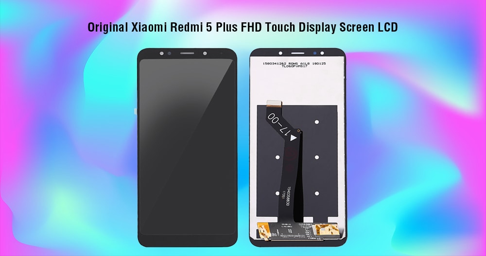 Original Xiaomi Redmi 5 Plus FHD Touch Screen LCD- Black Original Xiaomi Redmi 5 Plus FHD Touch Screen LCD- Black