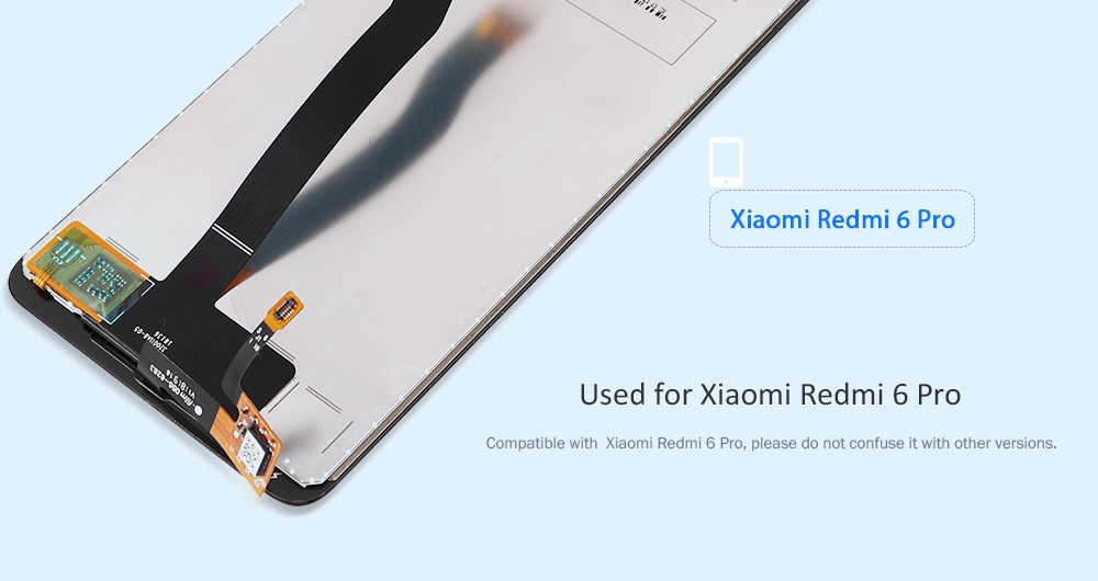 Original Xiaomi Touch Display LCD Screen for Xiaomi Redmi 6 / 6A- Black Original Xiaomi Touch Display LCD Screen for Xiaomi Redmi 6 / 6A- Black