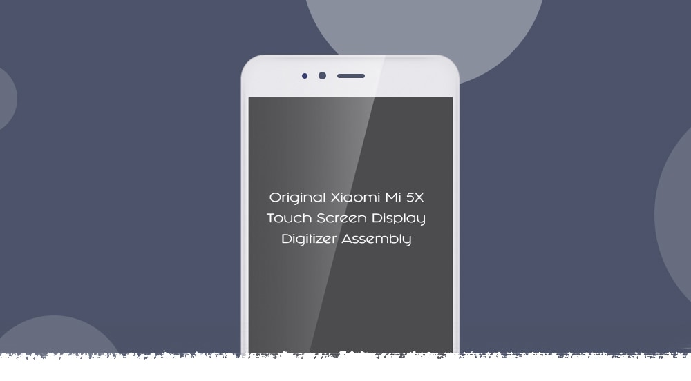 Original Xiaomi Mi 5X FHD Display Touch Screen Digitizer Assembly Replacement- Black Original Xiaomi Mi 5X FHD Display Touch Screen Digitizer Assembly Replacement- Black