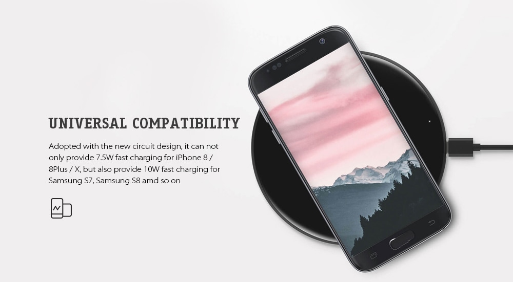 ZMI WTX10 Wireless Charger Multi-protocol Fast Charging Smart Identification Aluminum Alloy Shell ( Xiaomi Ecosystem Product )- White Single charger ZMI WTX10 Wireless Charger Multi-protocol Fast Charging Smart Identification Aluminum Alloy Shell ( Xiaomi Ecosystem Product )- White Single charger