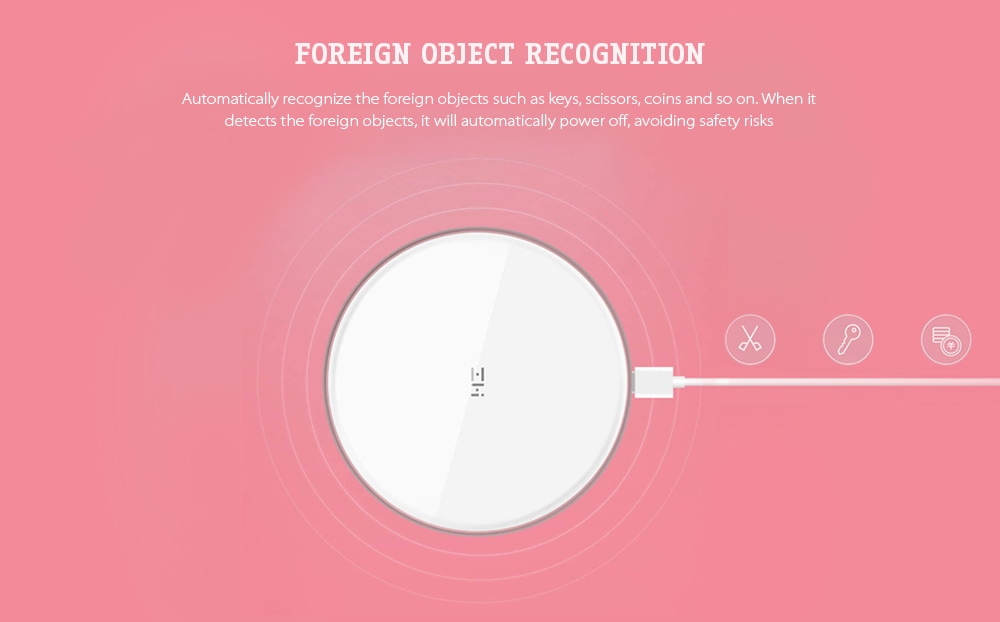 ZMI WTX10 Wireless Charger Multi-protocol Fast Charging Smart Identification Aluminum Alloy Shell ( Xiaomi Ecosystem Product )- White Single charger ZMI WTX10 Wireless Charger Multi-protocol Fast Charging Smart Identification Aluminum Alloy Shell ( Xiaomi Ecosystem Product )- White Single charger