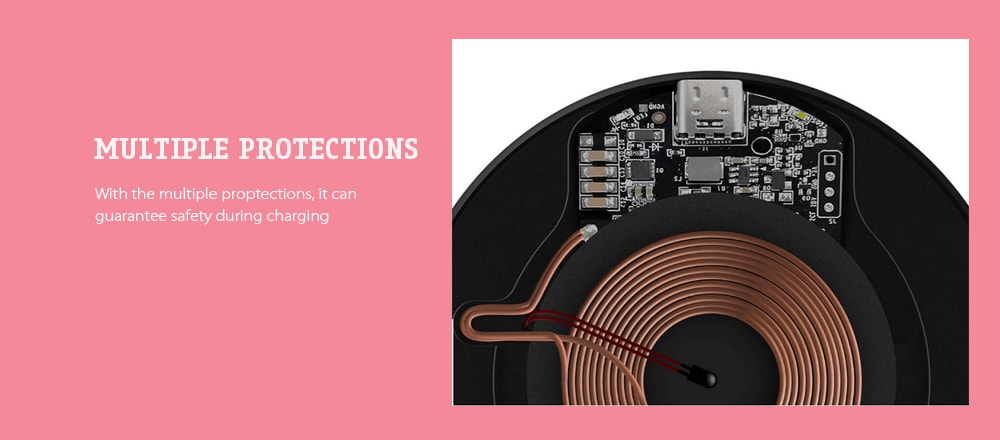 ZMI WTX10 Wireless Charger Multi-protocol Fast Charging Smart Identification Aluminum Alloy Shell ( Xiaomi Ecosystem Product )- White Single charger ZMI WTX10 Wireless Charger Multi-protocol Fast Charging Smart Identification Aluminum Alloy Shell ( Xiaomi Ecosystem Product )- White Single charger