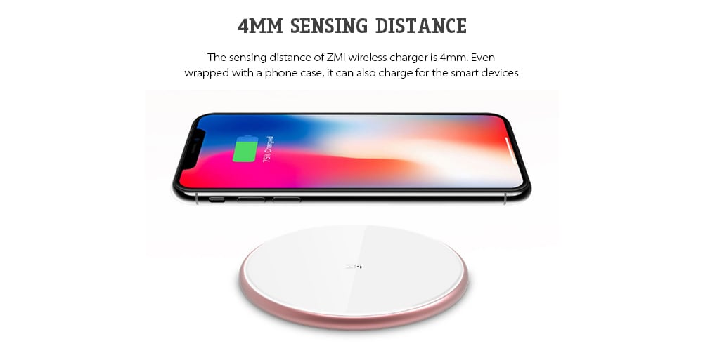 ZMI WTX10 Wireless Charger Multi-protocol Fast Charging Smart Identification Aluminum Alloy Shell ( Xiaomi Ecosystem Product )- White Single charger ZMI WTX10 Wireless Charger Multi-protocol Fast Charging Smart Identification Aluminum Alloy Shell ( Xiaomi Ecosystem Product )- White Single charger