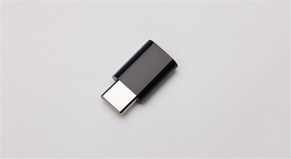 Original Xiaomi USB Type-C Adapter Cable Converter Connector Fast Quick Charger- Black Original Xiaomi USB Type-C Adapter Cable Converter Connector Fast Quick Charger- Black