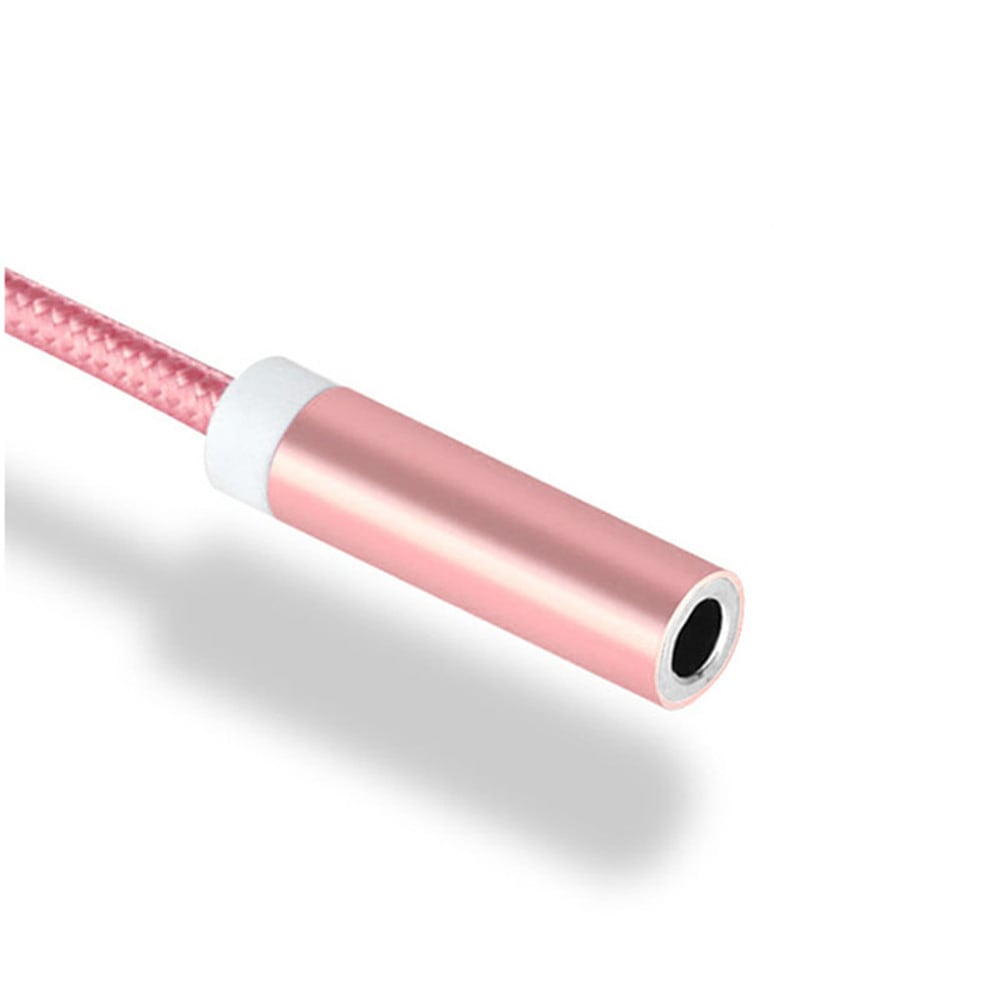 Type-C to 3.5 Earphone Adapter Type-C USB-C male to 3.5mm AUX audio female AUX Cable- Silver Type-C to 3.5 Earphone Adapter Type-C USB-C male to 3.5mm AUX audio female AUX Cable- Silver
