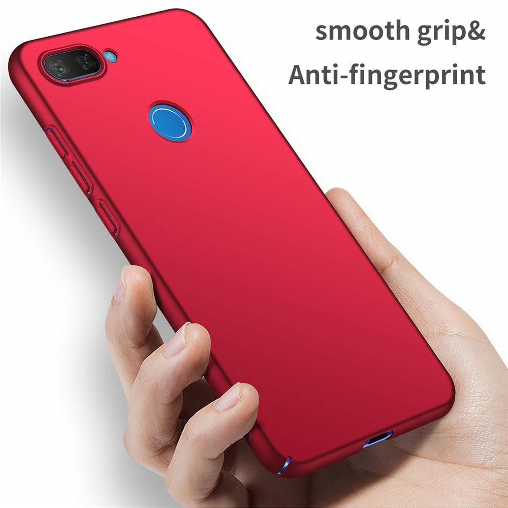 Shield Series Hard Protective Case Cover for Xiaomi 8 Lite- Red Shield Series Hard Protective Case Cover for Xiaomi 8 Lite- Red