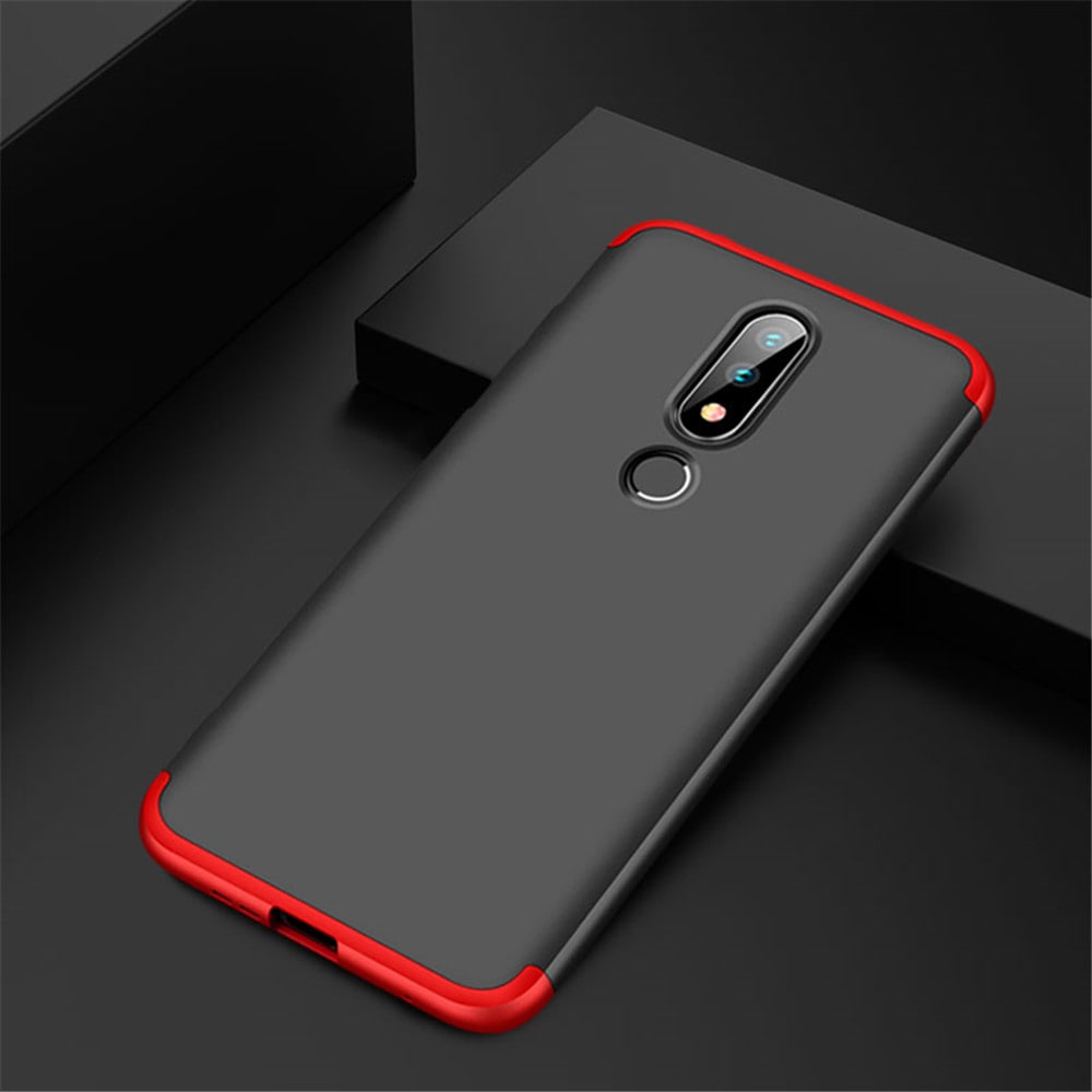 Shockproof Ultra-thin Full Body Cover Solid Hard Case for Nokia X6- Multi-D Shockproof Ultra-thin Full Body Cover Solid Hard Case for Nokia X6- Multi-D