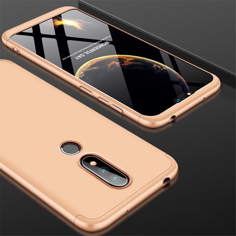 Shockproof Ultra-thin Full Body Cover Solid Hard Case for Nokia X6- Multi-D Shockproof Ultra-thin Full Body Cover Solid Hard Case for Nokia X6- Multi-D