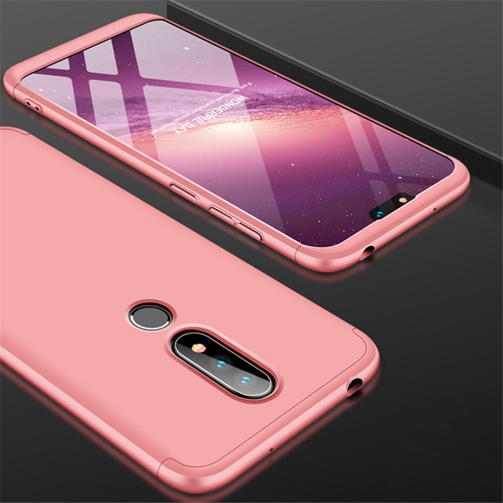 Shockproof Ultra-thin Full Body Cover Solid Hard Case for Nokia X6- Multi-D Shockproof Ultra-thin Full Body Cover Solid Hard Case for Nokia X6- Multi-D