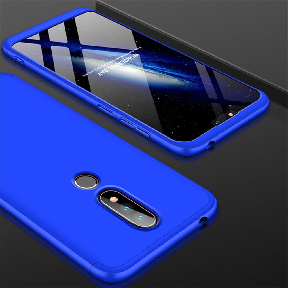Shockproof Ultra-thin Full Body Cover Solid Hard Case for Nokia X6- Multi-D Shockproof Ultra-thin Full Body Cover Solid Hard Case for Nokia X6- Multi-D