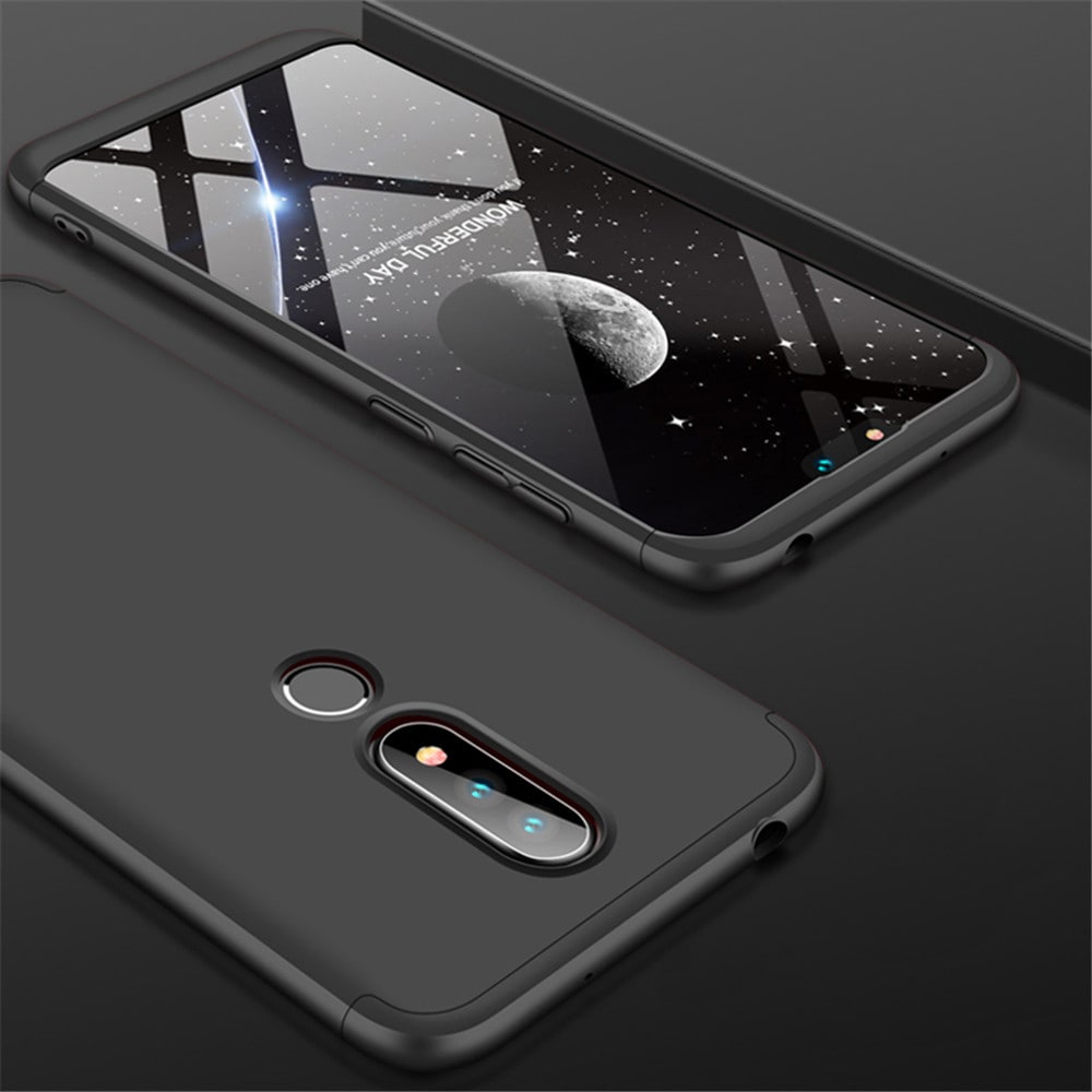 Shockproof Ultra-thin Full Body Cover Solid Hard Case for Nokia X6- Multi-D Shockproof Ultra-thin Full Body Cover Solid Hard Case for Nokia X6- Multi-D