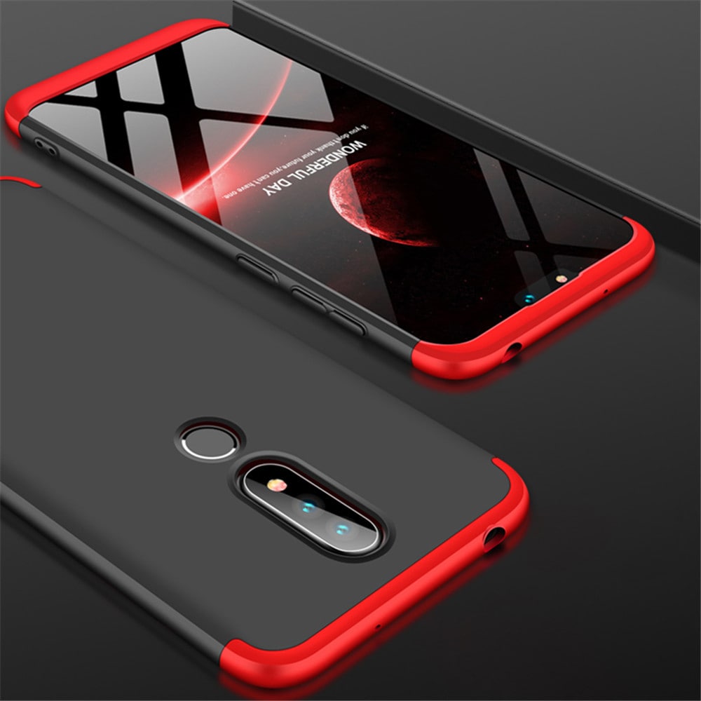 Shockproof Ultra-thin Full Body Cover Solid Hard Case for Nokia X6- Multi-D Shockproof Ultra-thin Full Body Cover Solid Hard Case for Nokia X6- Multi-D