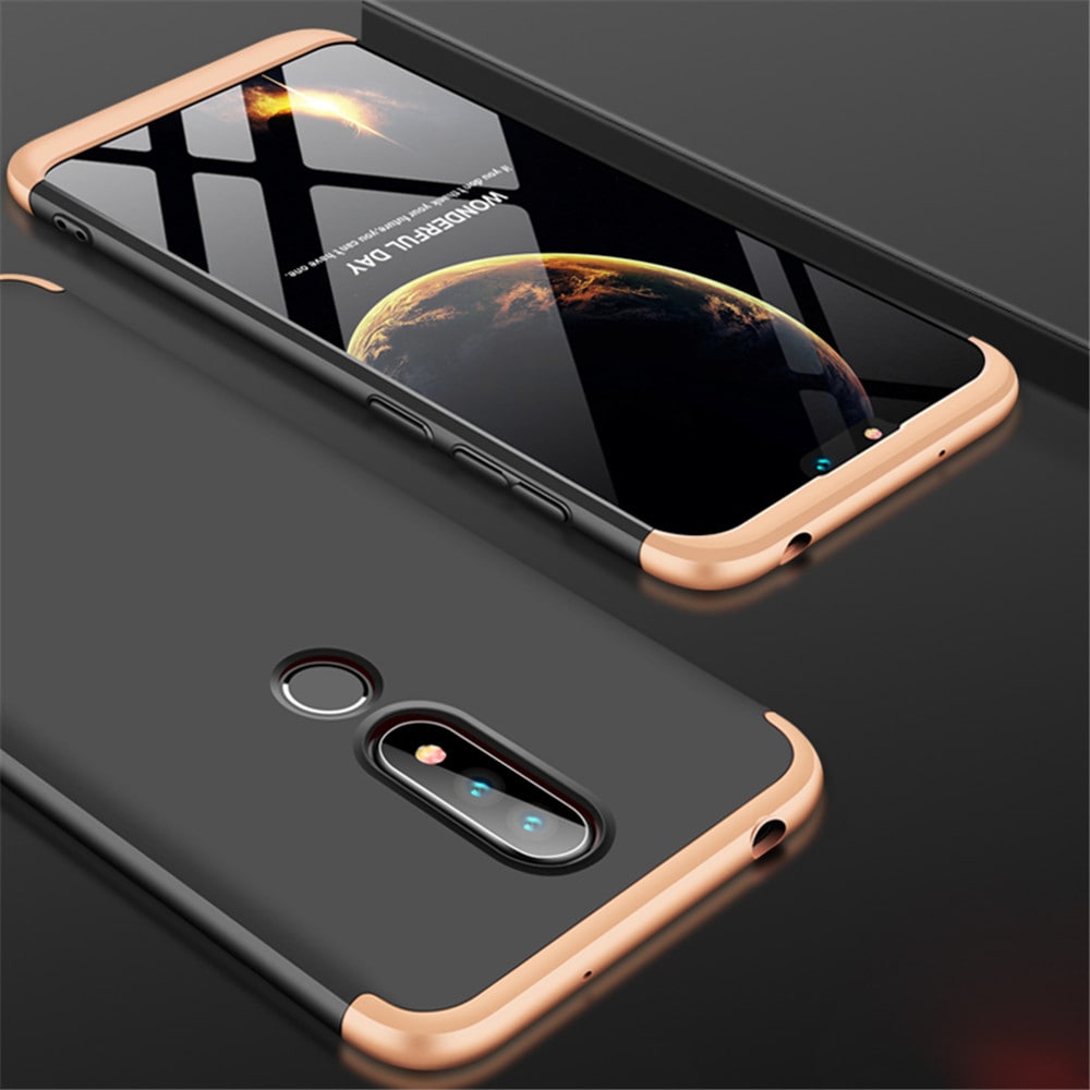Shockproof Ultra-thin Full Body Cover Solid Hard Case for Nokia X6- Multi-D Shockproof Ultra-thin Full Body Cover Solid Hard Case for Nokia X6- Multi-D