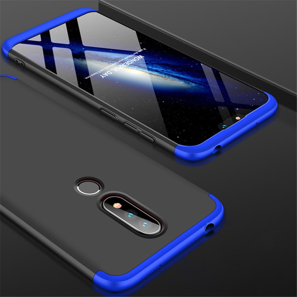 Shockproof Ultra-thin Full Body Cover Solid Hard Case for Nokia X6- Multi-D Shockproof Ultra-thin Full Body Cover Solid Hard Case for Nokia X6- Multi-D