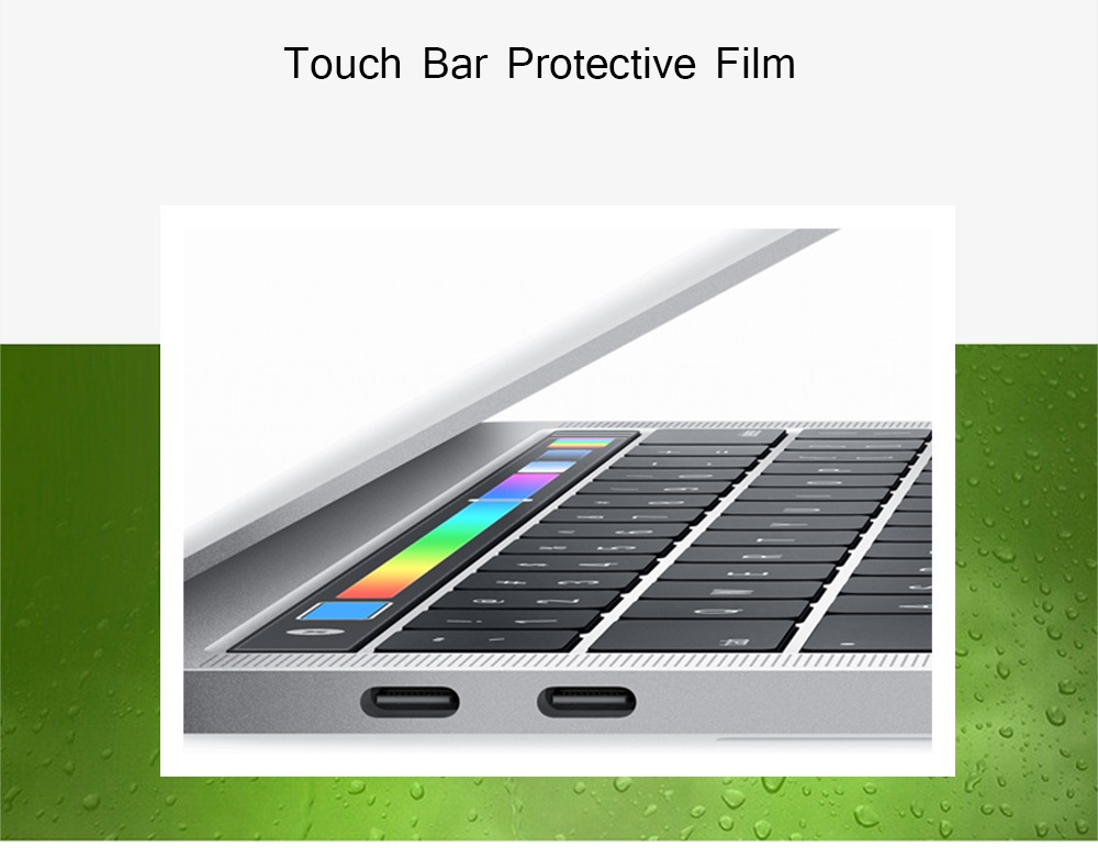 SSIMOO Touch Bar Protective Film for MacBook Pro 13.3 / 15.4 inch- Transparent SSIMOO Touch Bar Protective Film for MacBook Pro 13.3 / 15.4 inch- Transparent