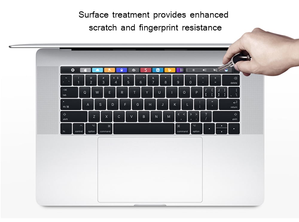 SSIMOO Touch Bar Protective Film for MacBook Pro 13.3 / 15.4 inch- Transparent SSIMOO Touch Bar Protective Film for MacBook Pro 13.3 / 15.4 inch- Transparent