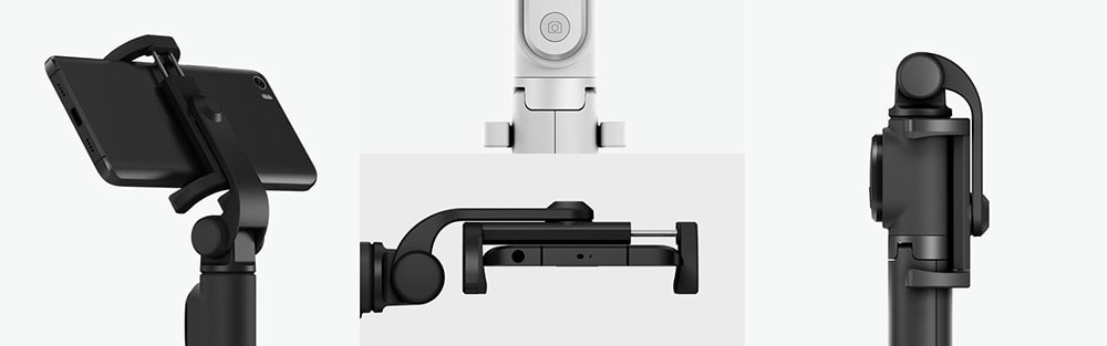 Xiaomi Tripod Mount Holder Selfie Stick Wireless Bluetooth 3.0 Remote Control- Gray Xiaomi Tripod Mount Holder Selfie Stick Wireless Bluetooth 3.0 Remote Control- Gray