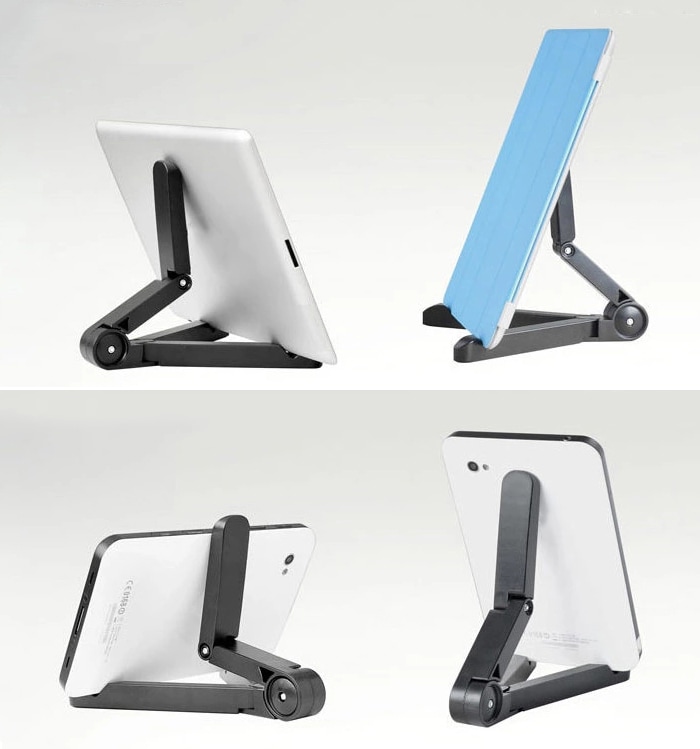 Portable Android Tablet Holder Fold-up Stand for 7 - 10 inch Tablet PC- Black Portable Android Tablet Holder Fold-up Stand for 7 - 10 inch Tablet PC- Black