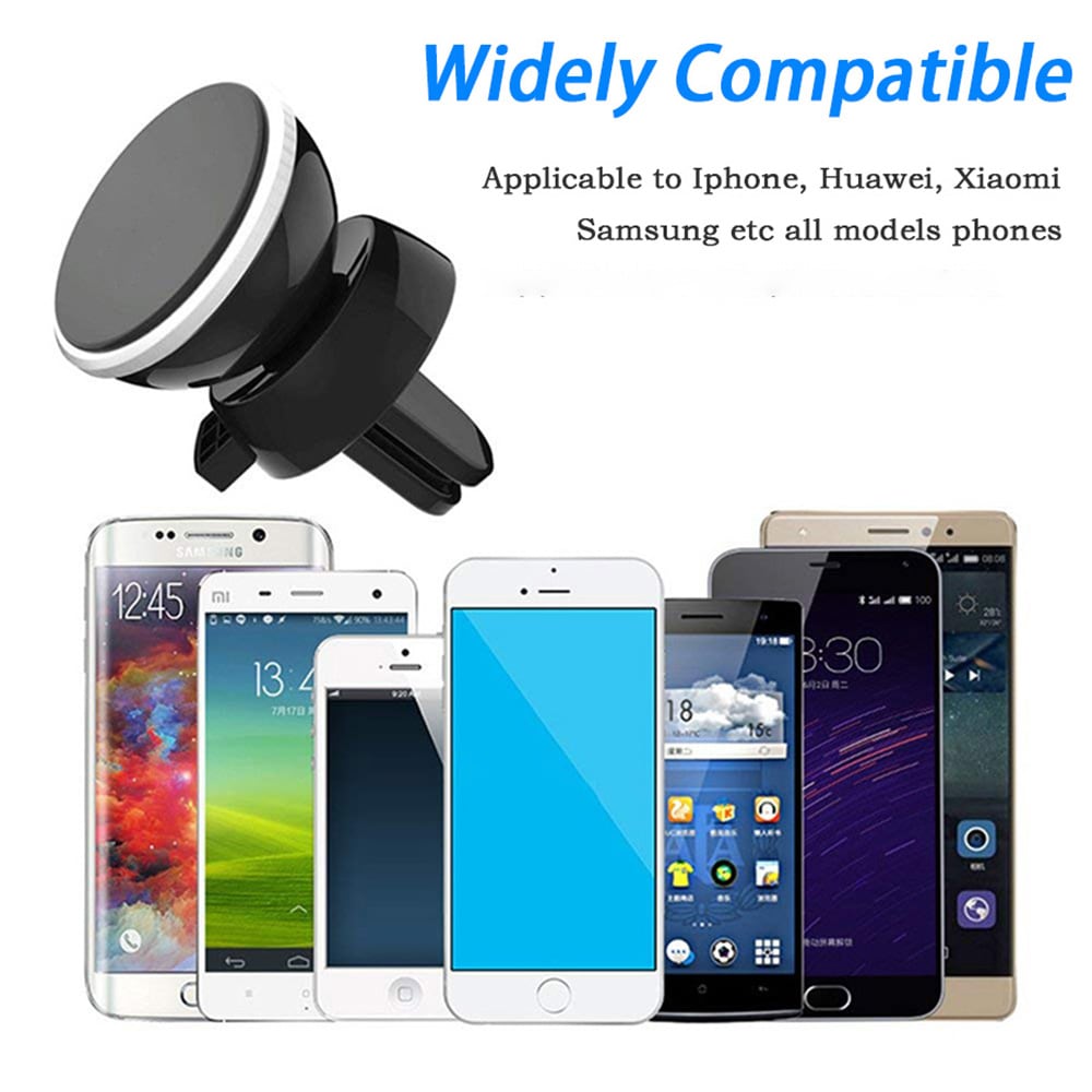 Simple 360 Degree Rotating Car Phone Holder- Crystal Blue Simple 360 Degree Rotating Car Phone Holder- Crystal Blue