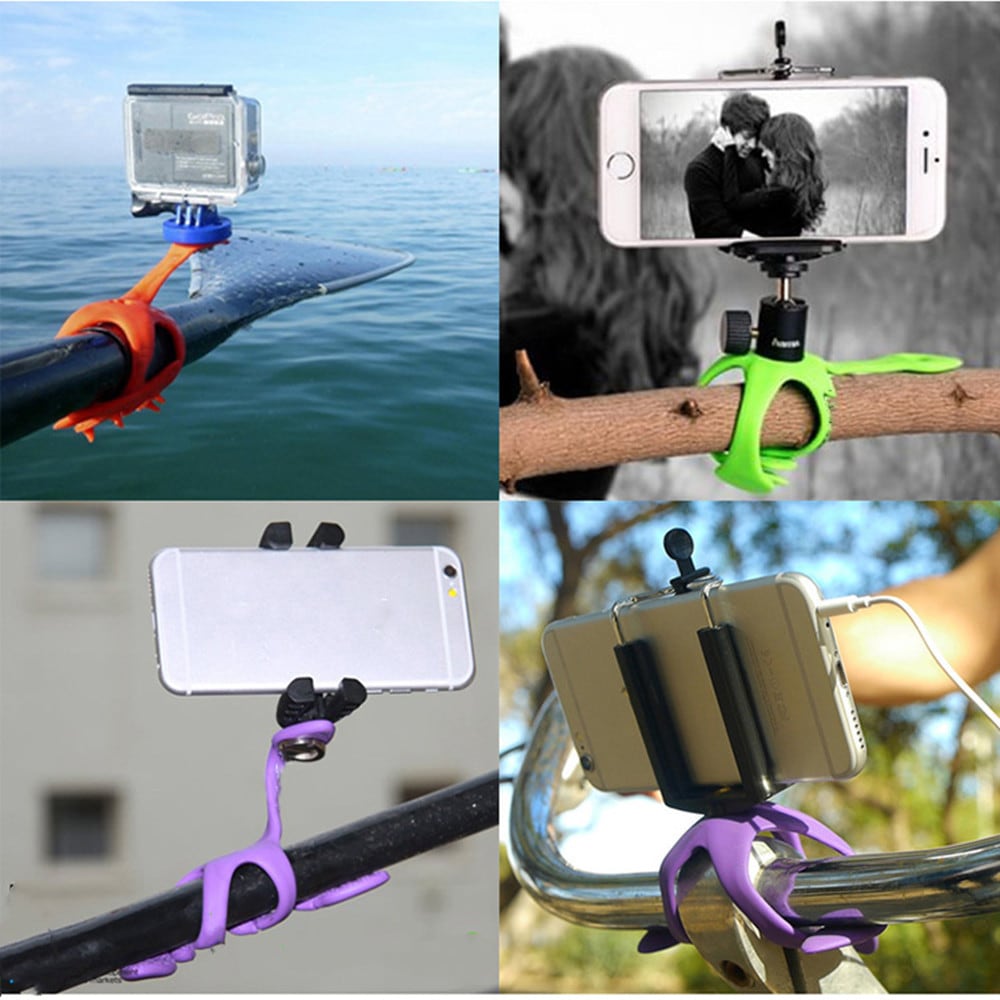 Portable Multi-Function Mobile Phone Bracket Gecko Bracket- Green Portable Multi-Function Mobile Phone Bracket Gecko Bracket- Green