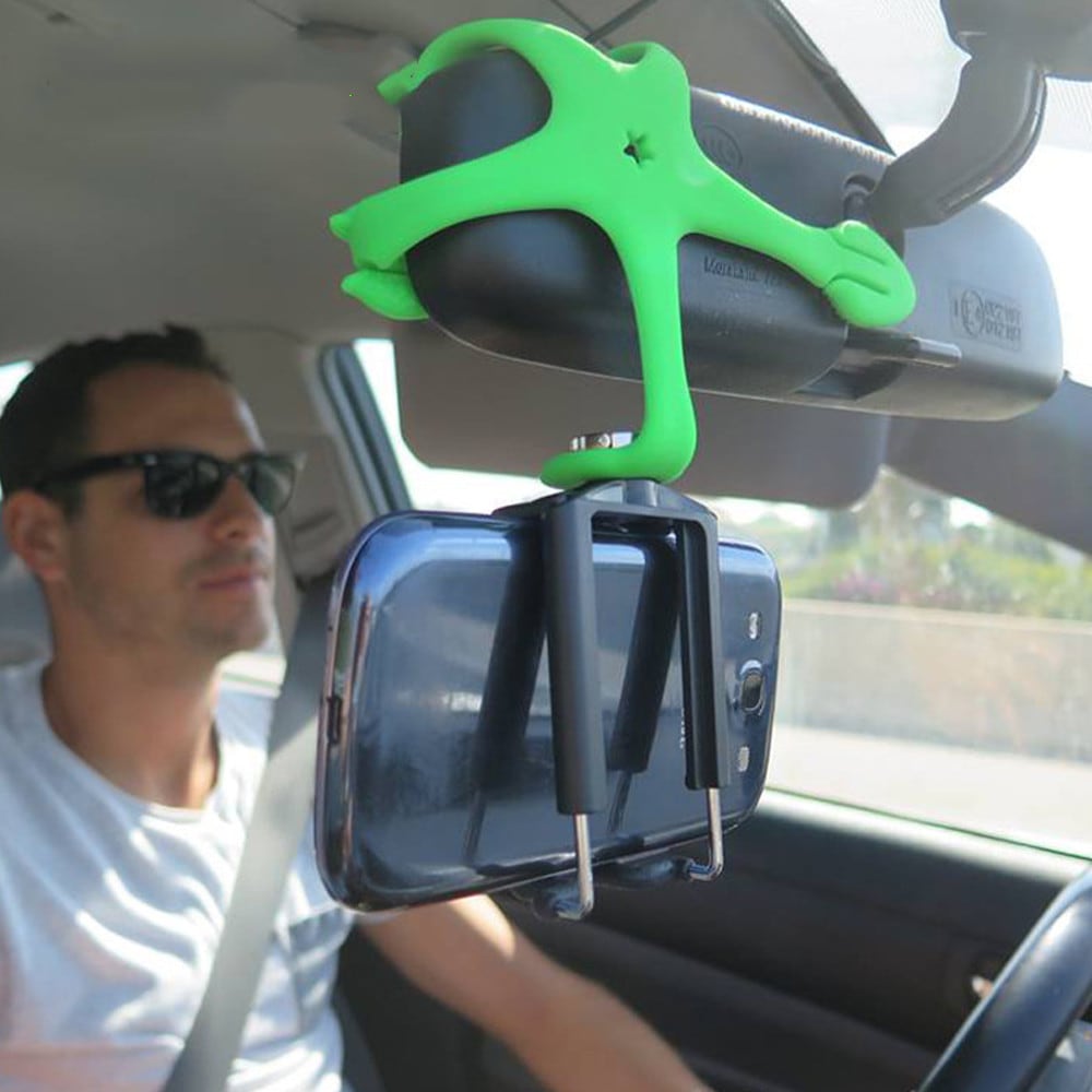 Portable Multi-Function Mobile Phone Bracket Gecko Bracket- Green Portable Multi-Function Mobile Phone Bracket Gecko Bracket- Green