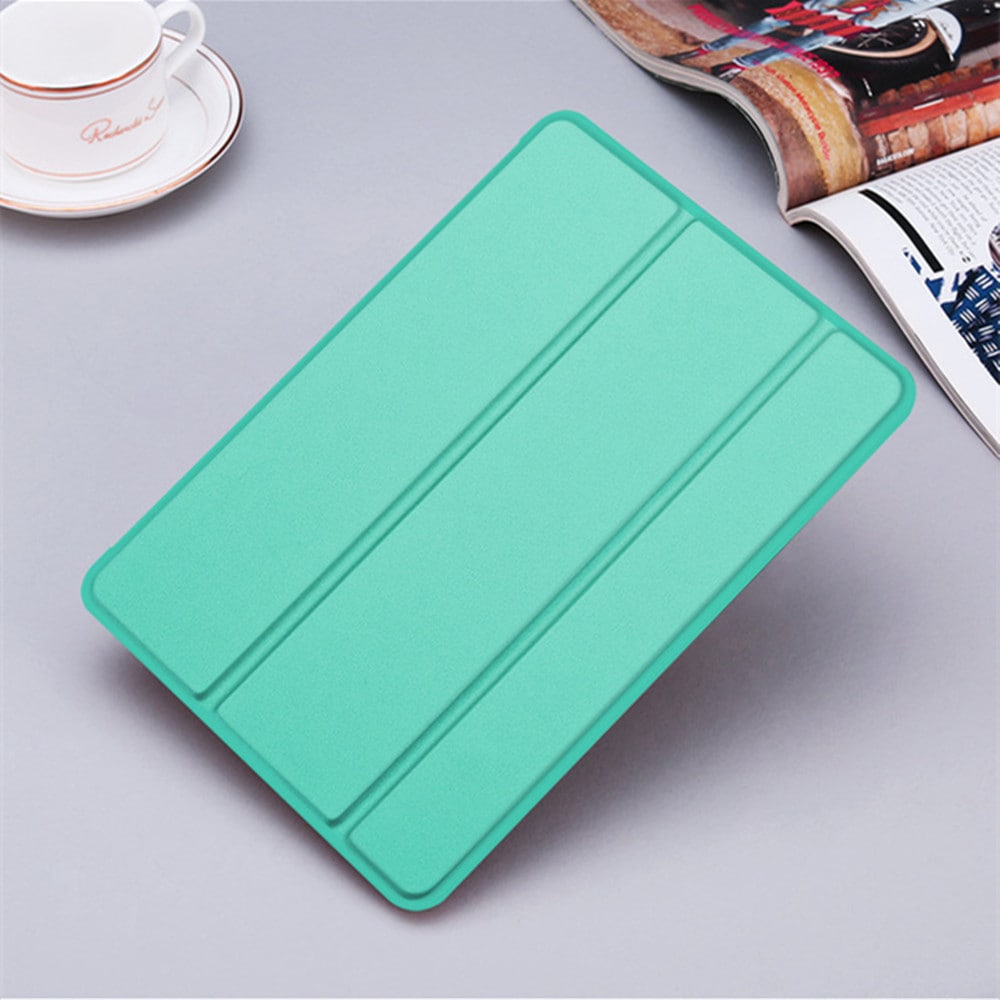 Silicone Soft Leather Smart Cover Case for iPad Air / Air 2 / 9.7 (2017) / (2018)- Rose Silicone Soft Leather Smart Cover Case for iPad Air / Air 2 / 9.7 (2017) / (2018)- Rose