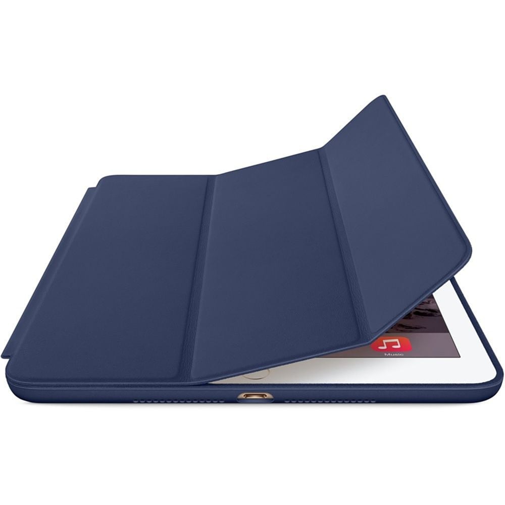Ultra Slim Smart 3 Folding Stand Auto Sleep Wake Back for iPad Pro 10.5 Case Cover- Deep Blue Ultra Slim Smart 3 Folding Stand Auto Sleep Wake Back for iPad Pro 10.5 Case Cover- Deep Blue