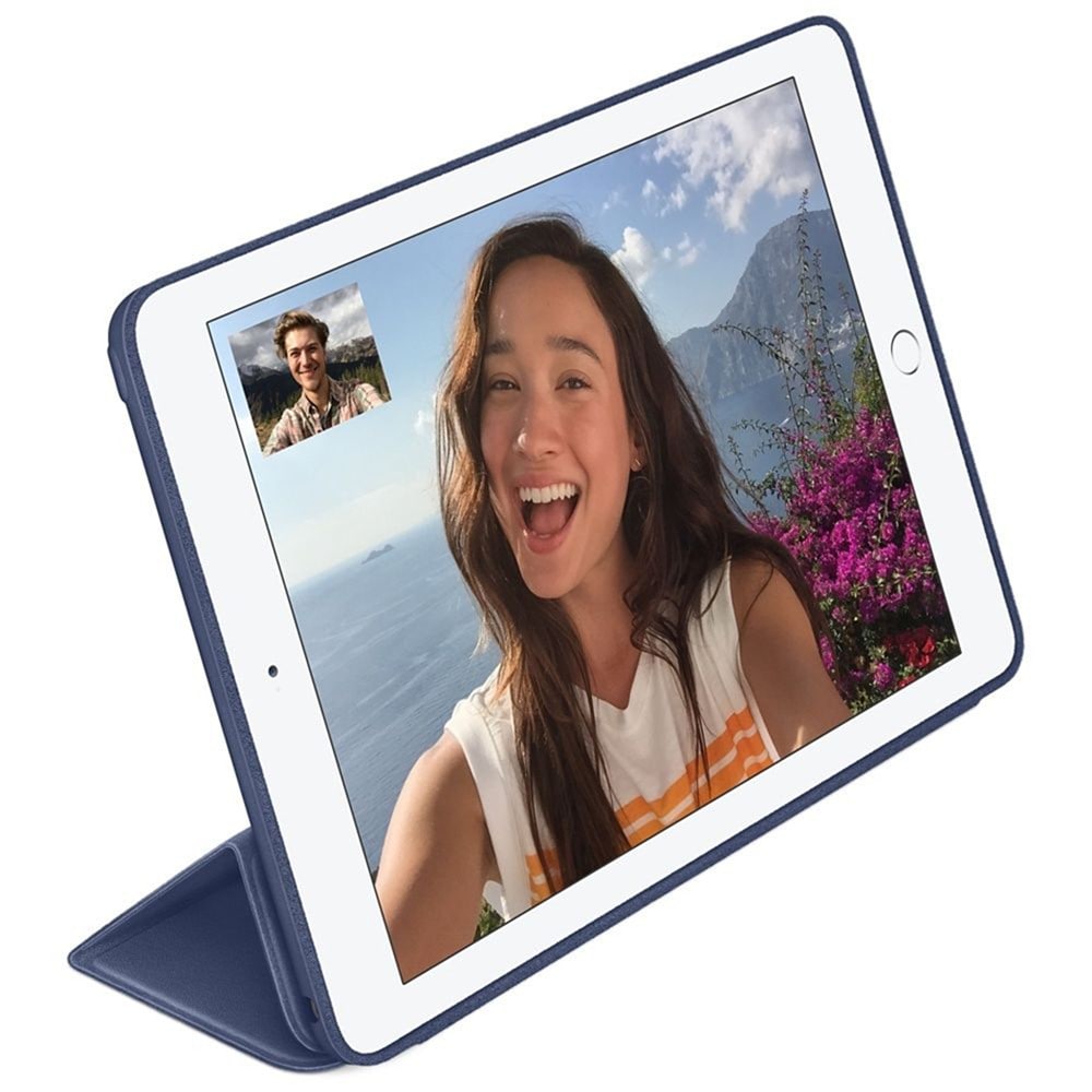 Ultra Slim Smart 3 Folding Stand Auto Sleep Wake Back for iPad Pro 10.5 Case Cover- Deep Blue Ultra Slim Smart 3 Folding Stand Auto Sleep Wake Back for iPad Pro 10.5 Case Cover- Deep Blue