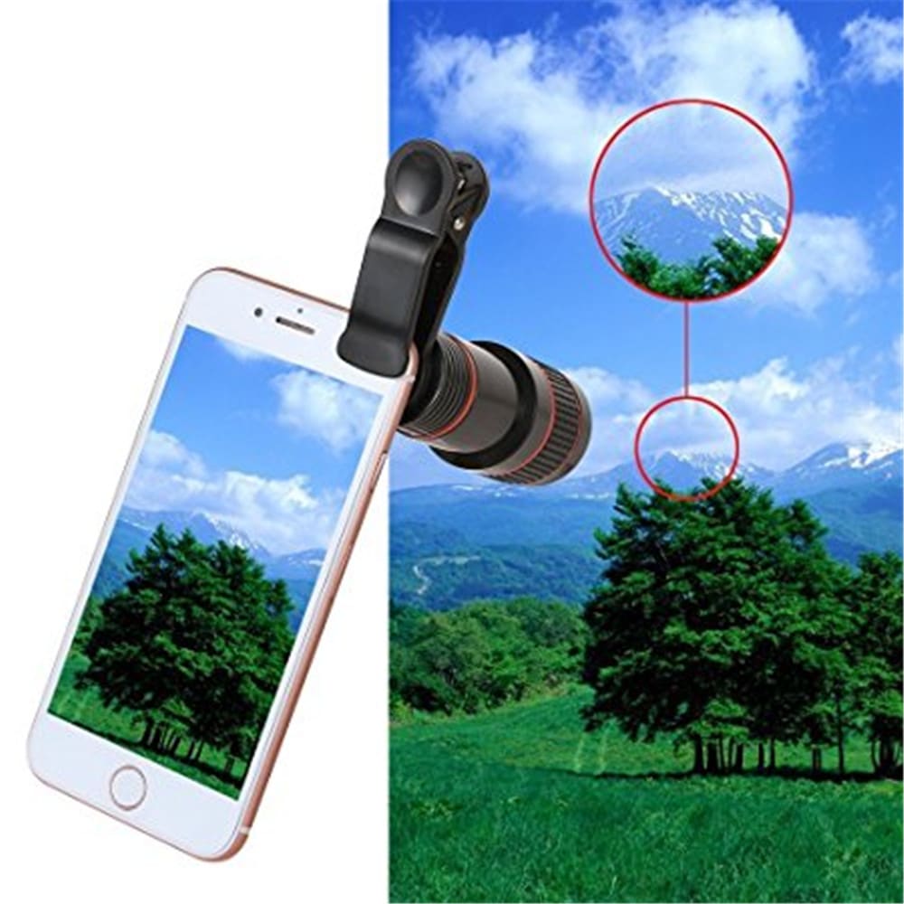 Universal 8X Optical Zoom Telescope Camera Lens Clip Mobile Phone Telescope for Xiaomi / Huawei / Samsung- White Universal 8X Optical Zoom Telescope Camera Lens Clip Mobile Phone Telescope for Xiaomi / Huawei / Samsung- White