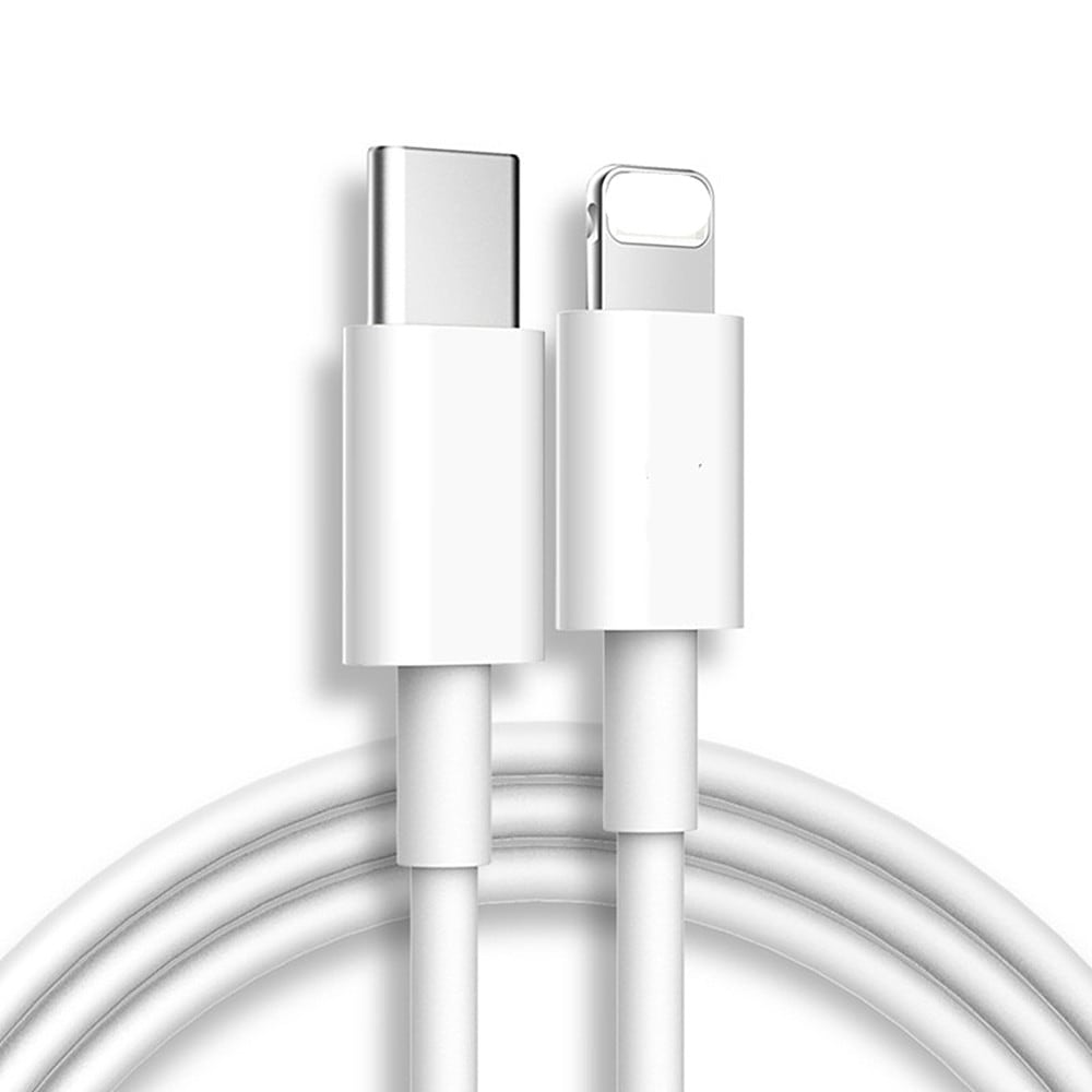 Type - C Quick Charge For Apple Cable Line- White Type - C Quick Charge For Apple Cable Line- White