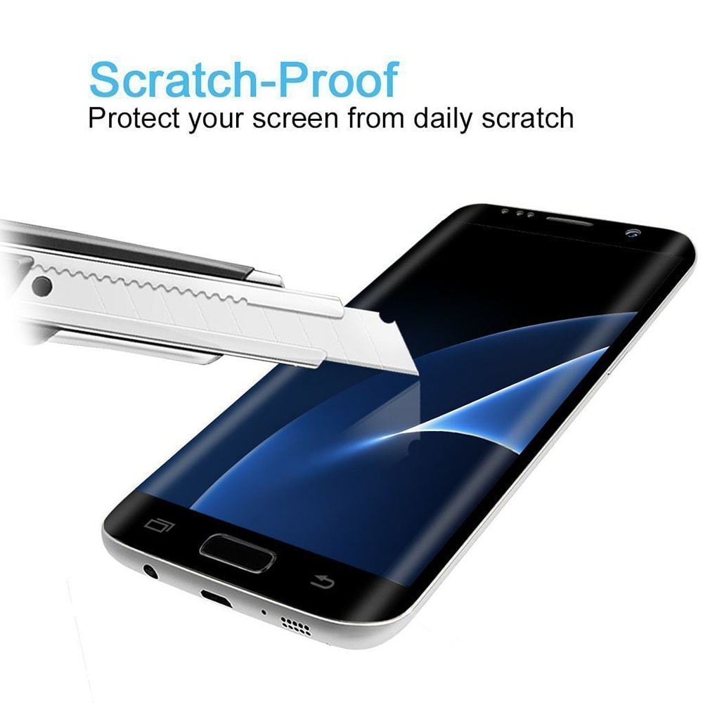 Screen Protector for Samsung Galaxy S7 Edge High Clear Tempered Glass- Transparent Screen Protector for Samsung Galaxy S7 Edge High Clear Tempered Glass- Transparent