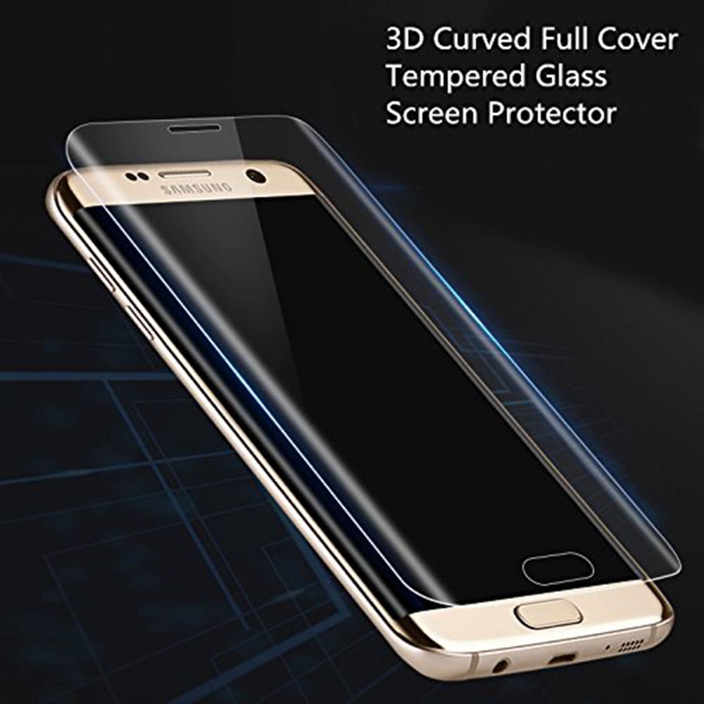 Screen Protector for Samsung Galaxy S7 Edge High Clear Tempered Glass- Transparent Screen Protector for Samsung Galaxy S7 Edge High Clear Tempered Glass- Transparent