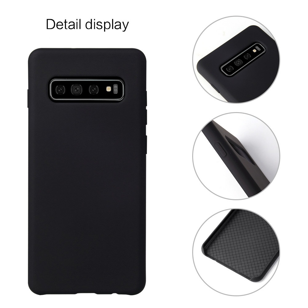 Silicone Protective Cover Case for Samsung Galaxy S10 Plus- Pink Silicone Protective Cover Case for Samsung Galaxy S10 Plus- Pink