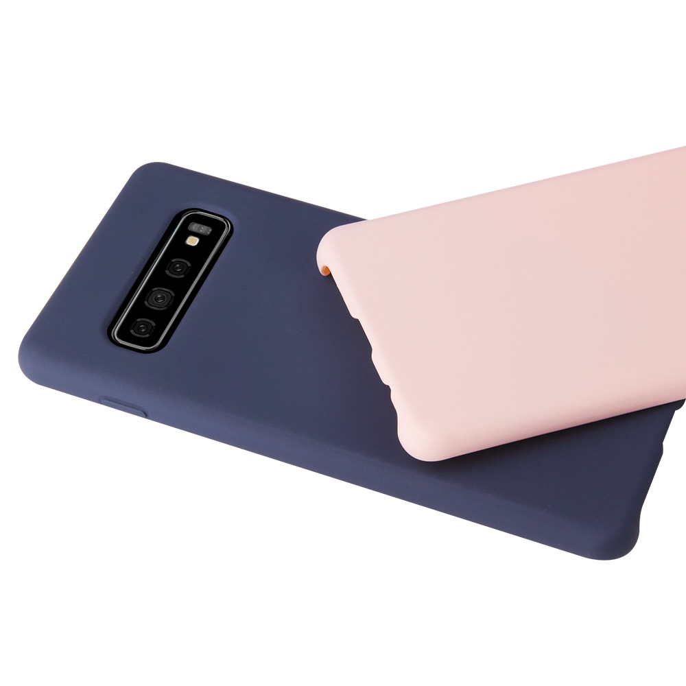 Silicone Protective Cover Case for Samsung Galaxy S10 Plus- Pink Silicone Protective Cover Case for Samsung Galaxy S10 Plus- Pink