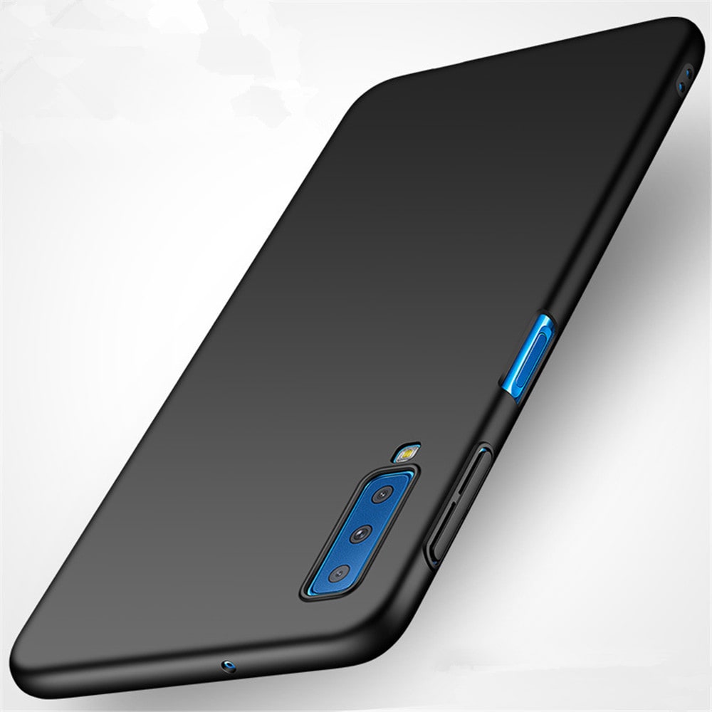 Shield Series Hard Protective Case Cover for Samsung Galaxy A750 / A7 2018- Black Shield Series Hard Protective Case Cover for Samsung Galaxy A750 / A7 2018- Black
