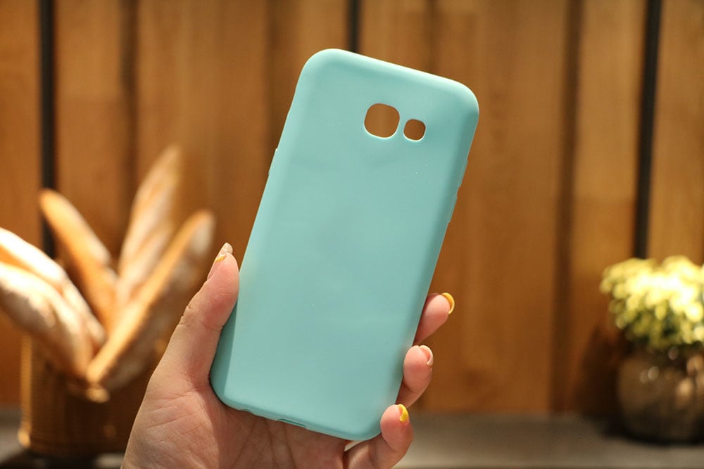 TPU Case for Samsung Galaxy A520 / A5 2017 Candy Color Silicone Cover- Mint green TPU Case for Samsung Galaxy A520 / A5 2017 Candy Color Silicone Cover- Mint green