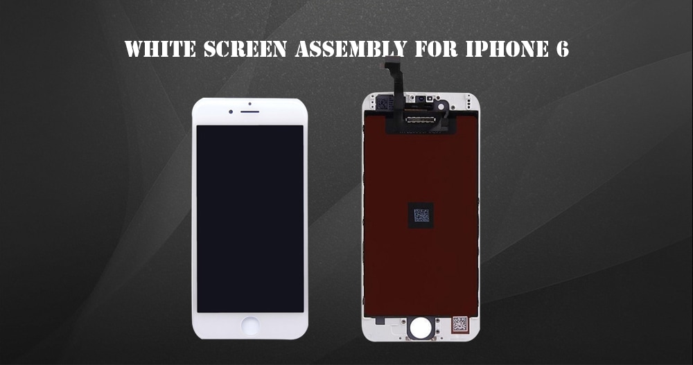 White Screen Assembly for iPhone 6- White White Screen Assembly for iPhone 6- White