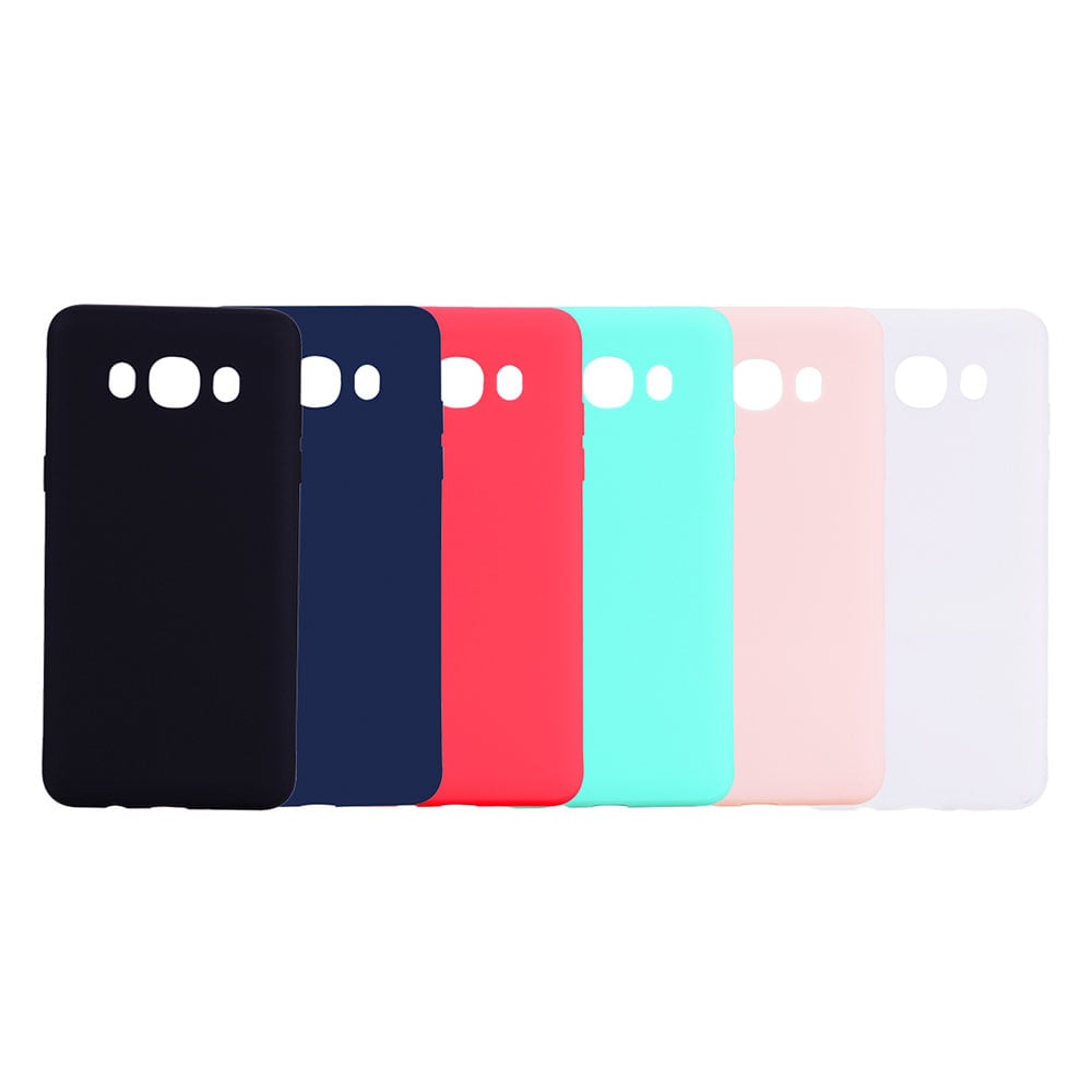 TPU Case for Samsung Galaxy J510 / J5 2016 Candy Color Silicone Cover- Pink TPU Case for Samsung Galaxy J510 / J5 2016 Candy Color Silicone Cover- Pink