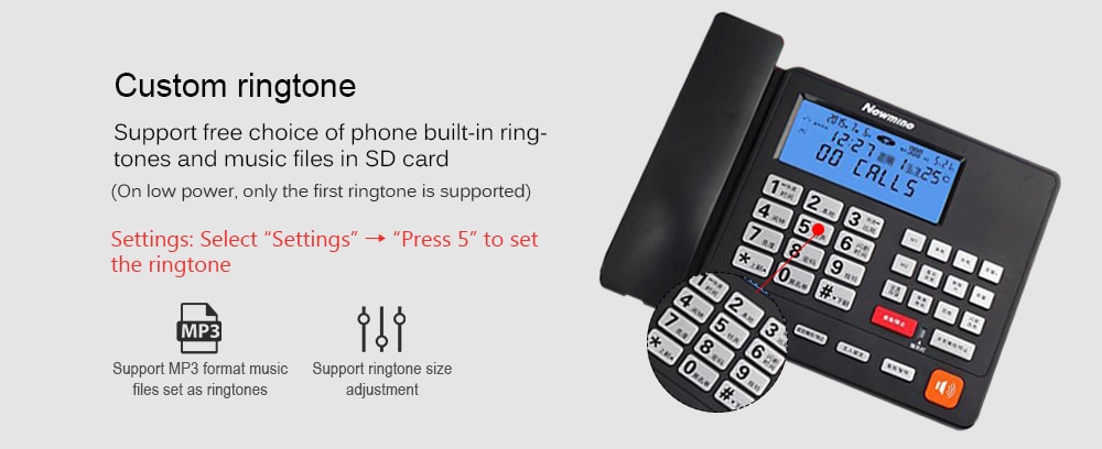 Smart Business Home Message Recording Telephone- Black Smart Business Home Message Recording Telephone- Black