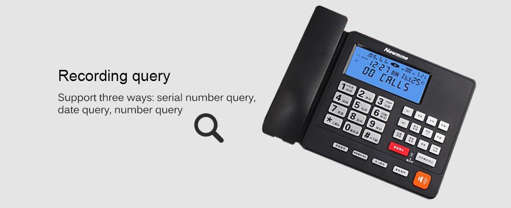 Smart Business Home Message Recording Telephone- Black Smart Business Home Message Recording Telephone- Black