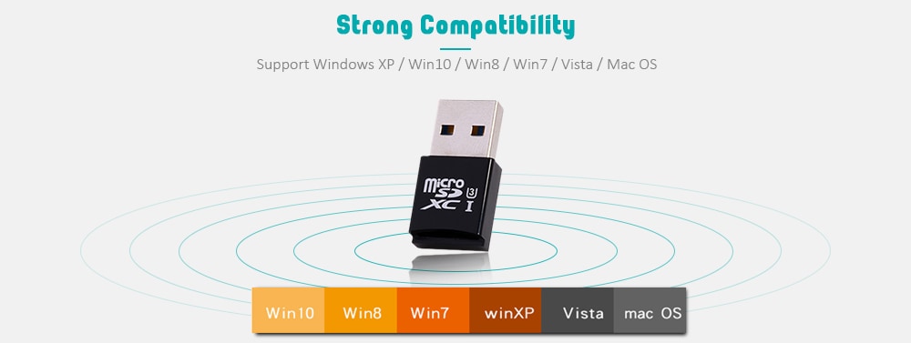 USB 3.0 Micro SDXC Memory Card Reader- Black USB 3.0 Micro SDXC Memory Card Reader- Black