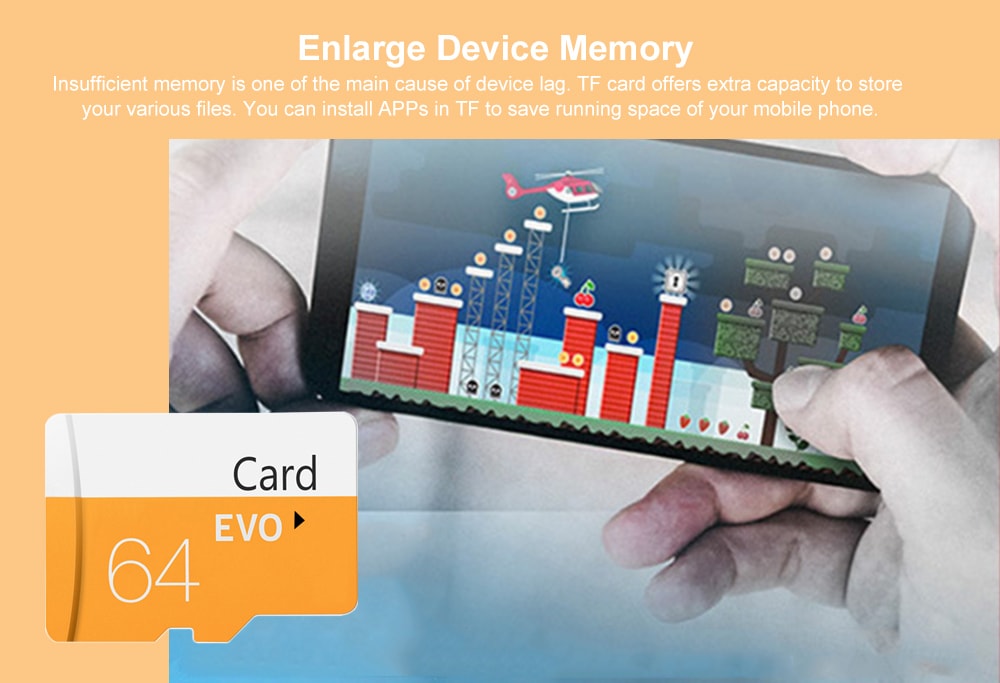 TF / Micro SD Card with Card Sleeve- School Bus Yellow 8G TF / Micro SD Card with Card Sleeve- School Bus Yellow 8G