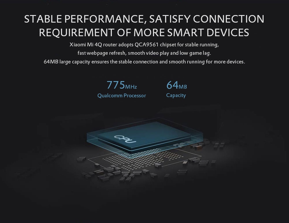Original Xiaomi Mi 4Q Wireless Router 450Mbps / Three Antennas- Deep Sky Blue Original Xiaomi Mi 4Q Wireless Router 450Mbps / Three Antennas- Deep Sky Blue