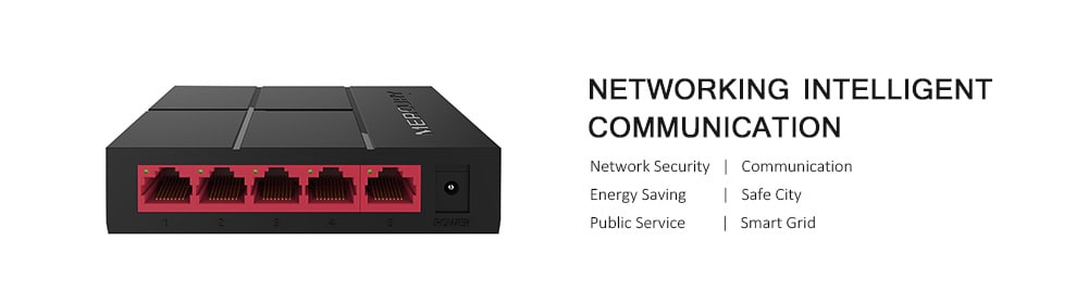 SG105M Mini 5 Port Gigabit Ethernet Switch 10 / 100 / 1000Mbps Transmission- Black SG105M Mini 5 Port Gigabit Ethernet Switch 10 / 100 / 1000Mbps Transmission- Black