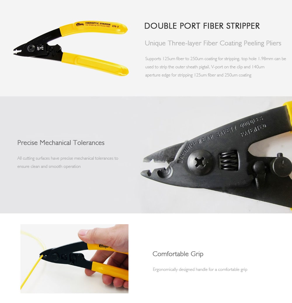 Fiber-optic Tool Set Wire Cable Stripper Pliers Multi-fiber Optical Power Meter- Colormix Fiber-optic Tool Set Wire Cable Stripper Pliers Multi-fiber Optical Power Meter- Colormix